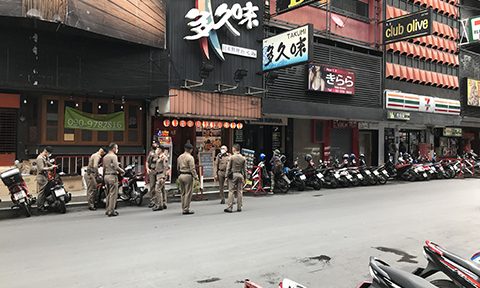 10/9 タニヤでデモ
