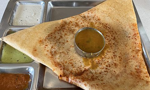 2/20 Chettinad Spicy Masala Cheese Dosa